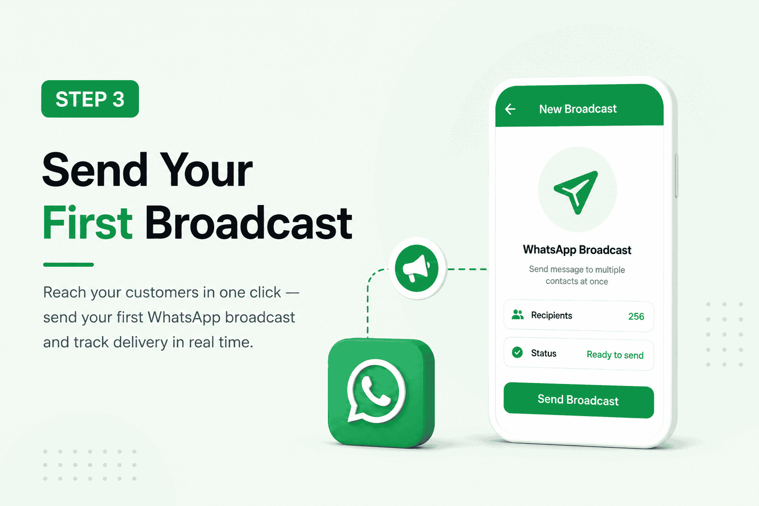 Send your First WhatsApp Broadcast