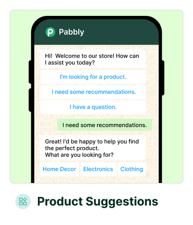 Product Suggestions Chatbot