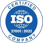 ISO 27001:2022 Certified Badge