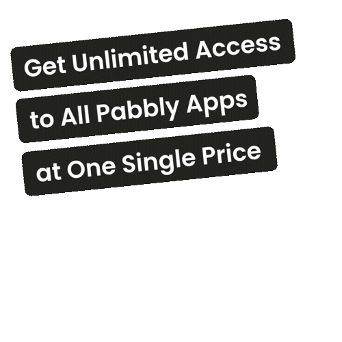 Get Unlimited Access to All Pabbly Apps at One Single Price