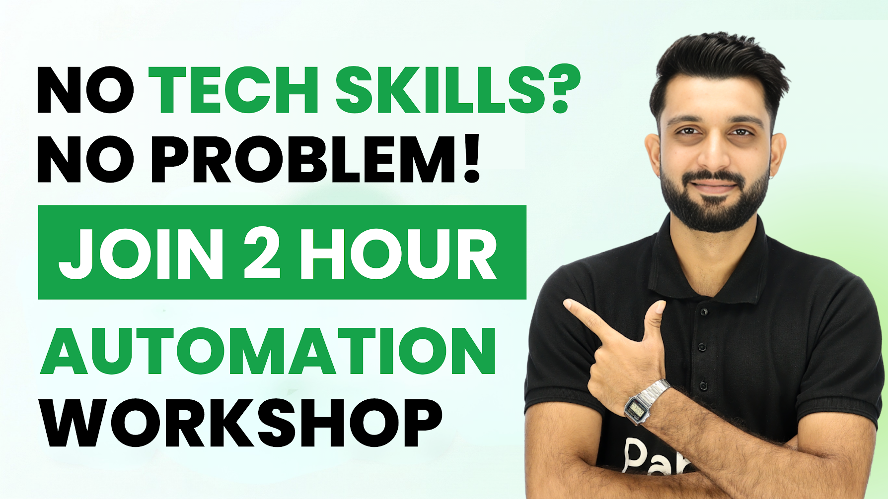 Join 2 Hours Automation Workshop